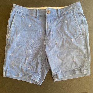 Blue Anchor Shorts